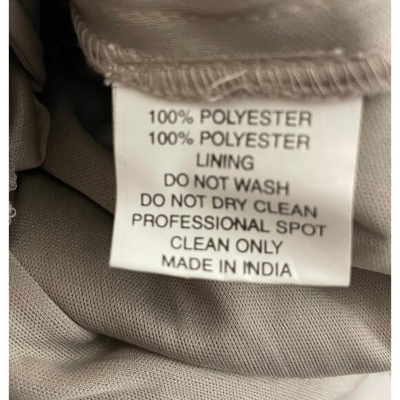 Mac Duggal Sequin Embellished Long Sleeve High Neck Mini Dress 10789 size 4 NWT - Picture 15 of 15